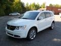 2010 Stone White Dodge Journey SXT  photo #1