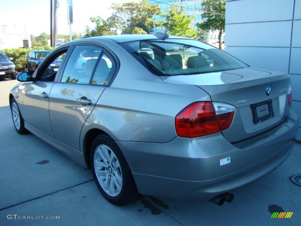 2007 3 Series 328xi Sedan - Platinum Bronze Metallic / Beige photo #5