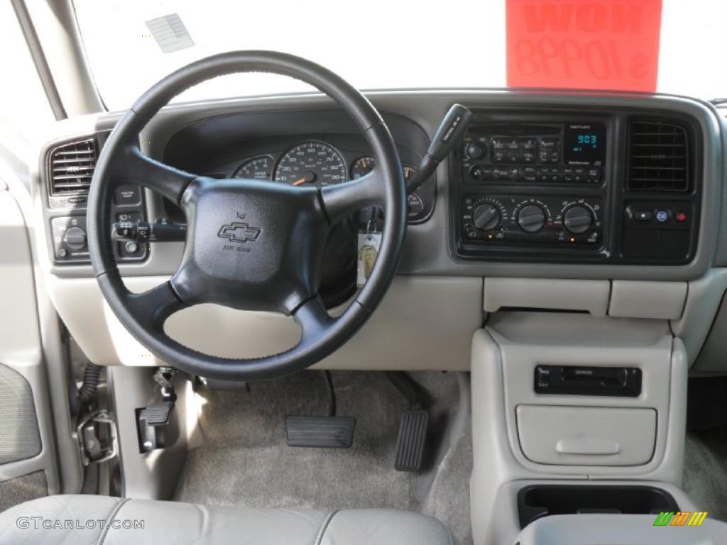 2002 Tahoe LT - Light Pewter Metallic / Medium Gray/Neutral photo #15