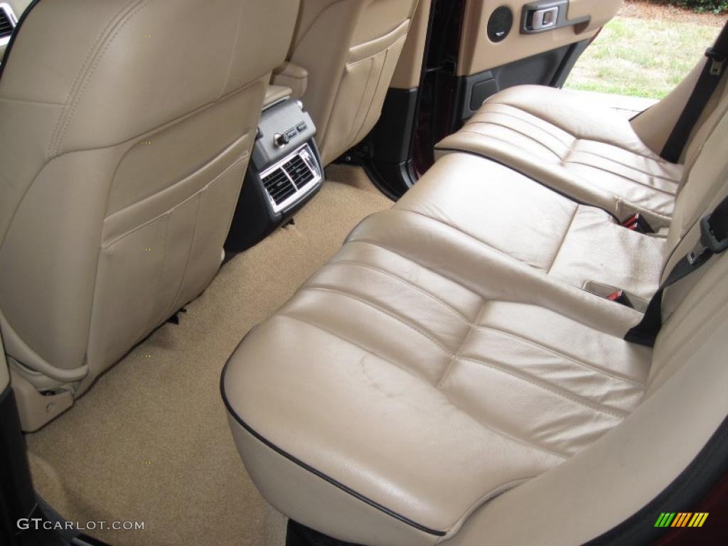 2004 Range Rover HSE - Alveston Red Metallic / Sand/Jet Black photo #34
