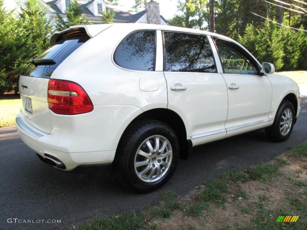 2008 Cayenne Tiptronic - Sand White / Havanna/Sand Beige photo #6