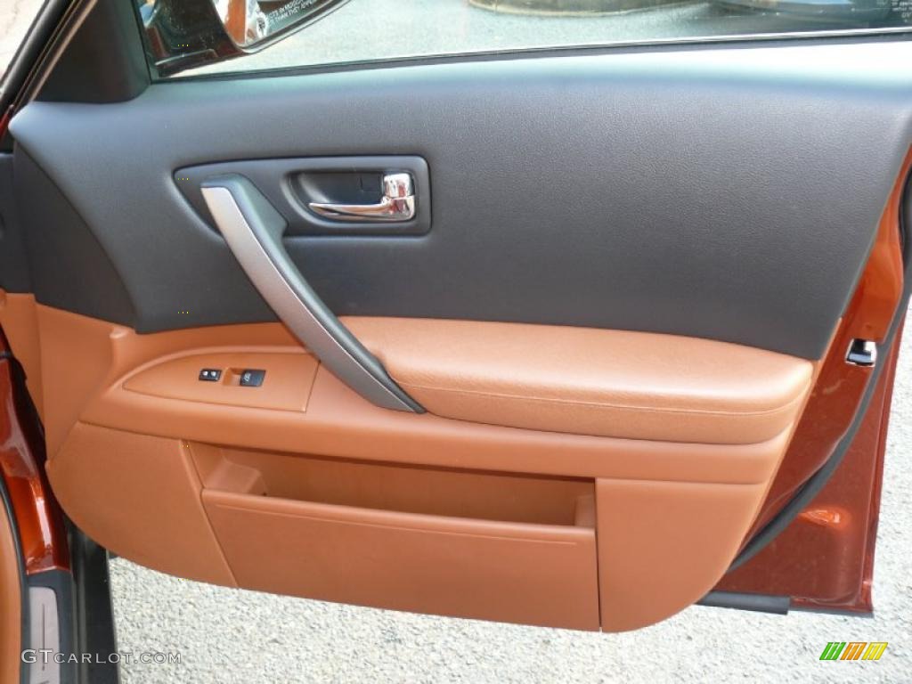 2008 FX 35 AWD - Autumn Copper Metallic / Brick photo #26