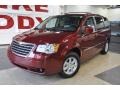 2010 Deep Cherry Red Crystal Pearl Chrysler Town & Country Touring  photo #2