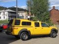 2002 Solar Yellow Nissan Frontier XE Crew Cab 4x4  photo #5
