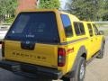 Solar Yellow - Frontier XE Crew Cab 4x4 Photo No. 7