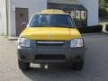 2002 Solar Yellow Nissan Frontier XE Crew Cab 4x4  photo #13