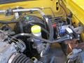 2002 Solar Yellow Nissan Frontier XE Crew Cab 4x4  photo #28