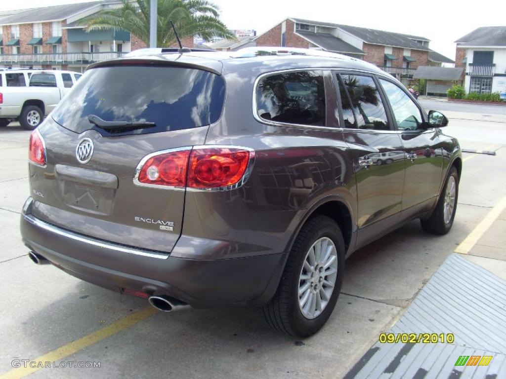 2009 Enclave CXL - Cocoa Metallic / Cocoa/Cashmere photo #4