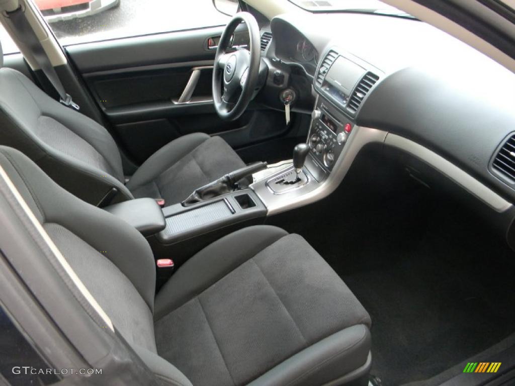 2009 Legacy 2.5i Sedan - Ruby Red Pearl / Off Black photo #12