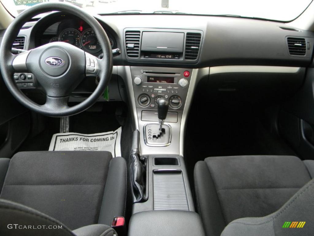 2009 Legacy 2.5i Sedan - Ruby Red Pearl / Off Black photo #13