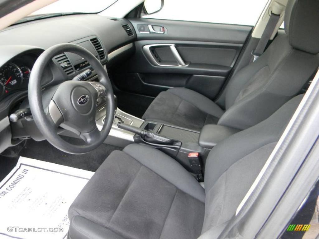 2009 Legacy 2.5i Sedan - Ruby Red Pearl / Off Black photo #14