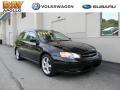 Obsidian Black Pearl 2007 Subaru Legacy 2.5i Wagon