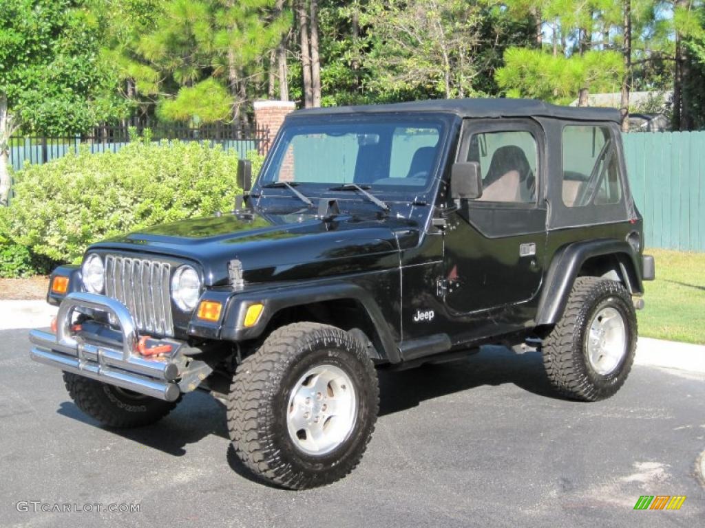 Black Jeep Wrangler