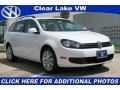 Candy White - Jetta TDI SportWagen Photo No. 1