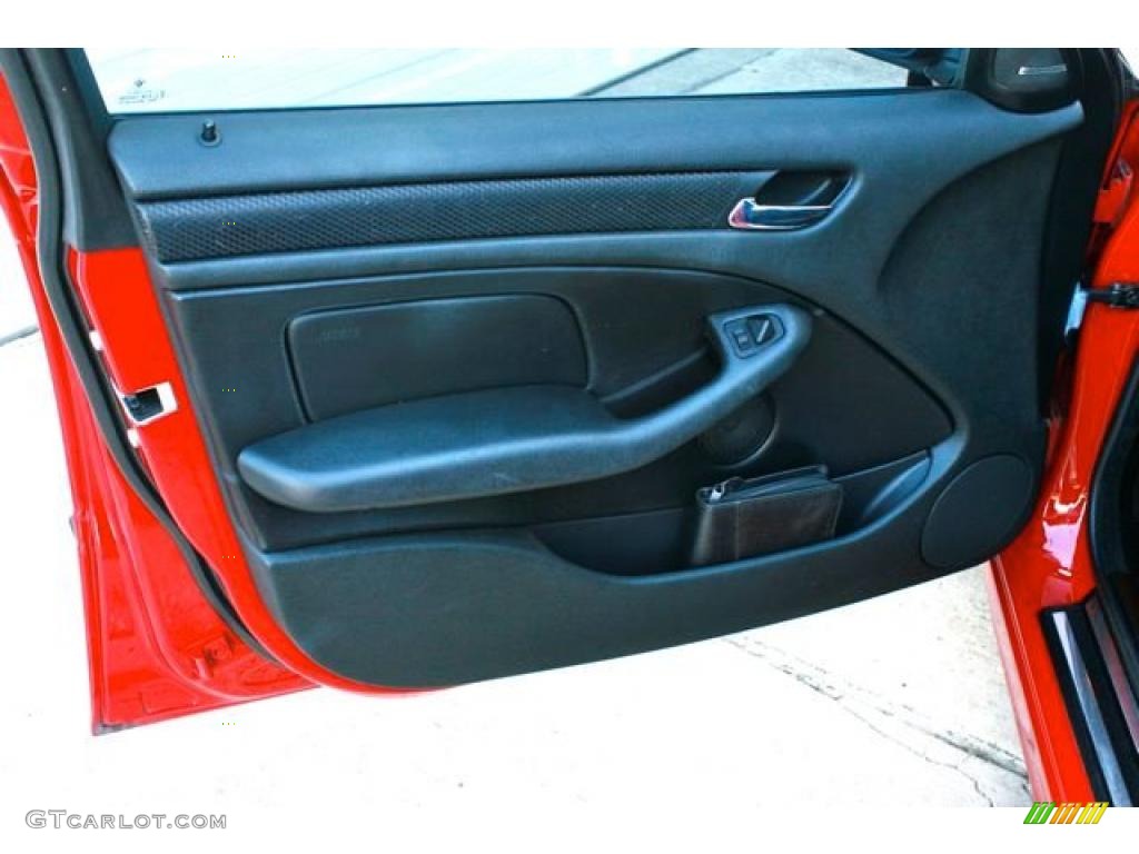 2003 3 Series 330i Sedan - Electric Red / Black photo #29
