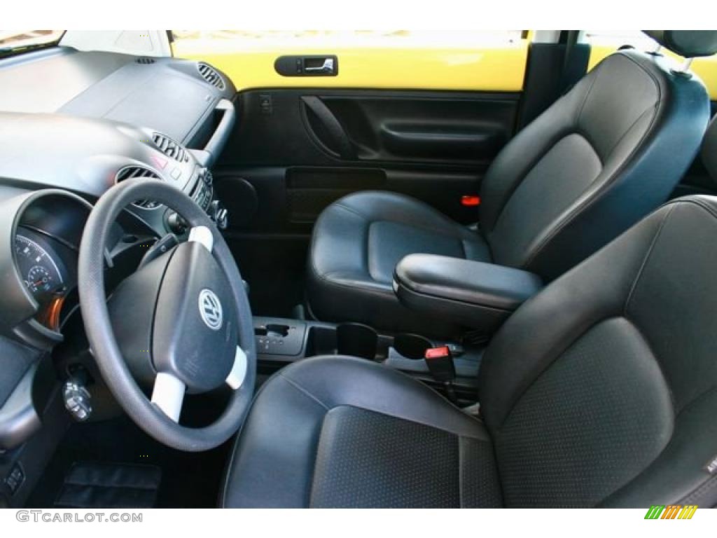 2008 New Beetle S Coupe - Sunflower Yellow / Black photo #5