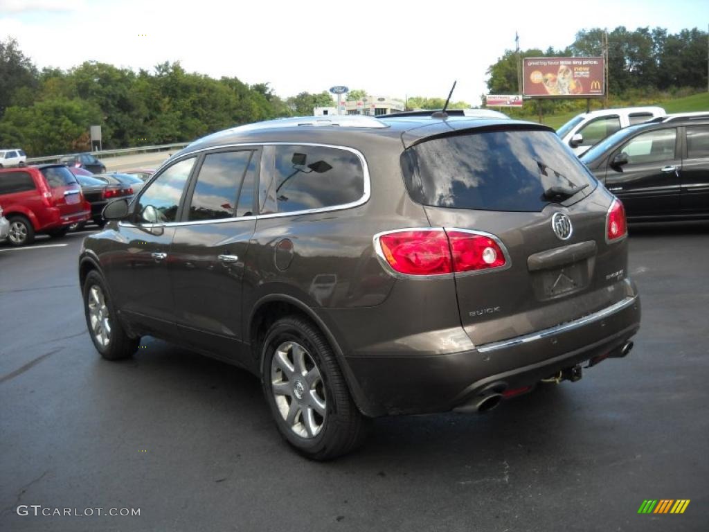 2009 Enclave CXL AWD - Cocoa Metallic / Cocoa/Cashmere photo #7