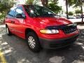 Flame Red 1998 Plymouth Voyager 