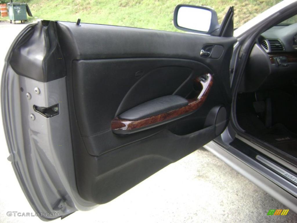 2004 3 Series 325i Convertible - Silver Grey Metallic / Black photo #11