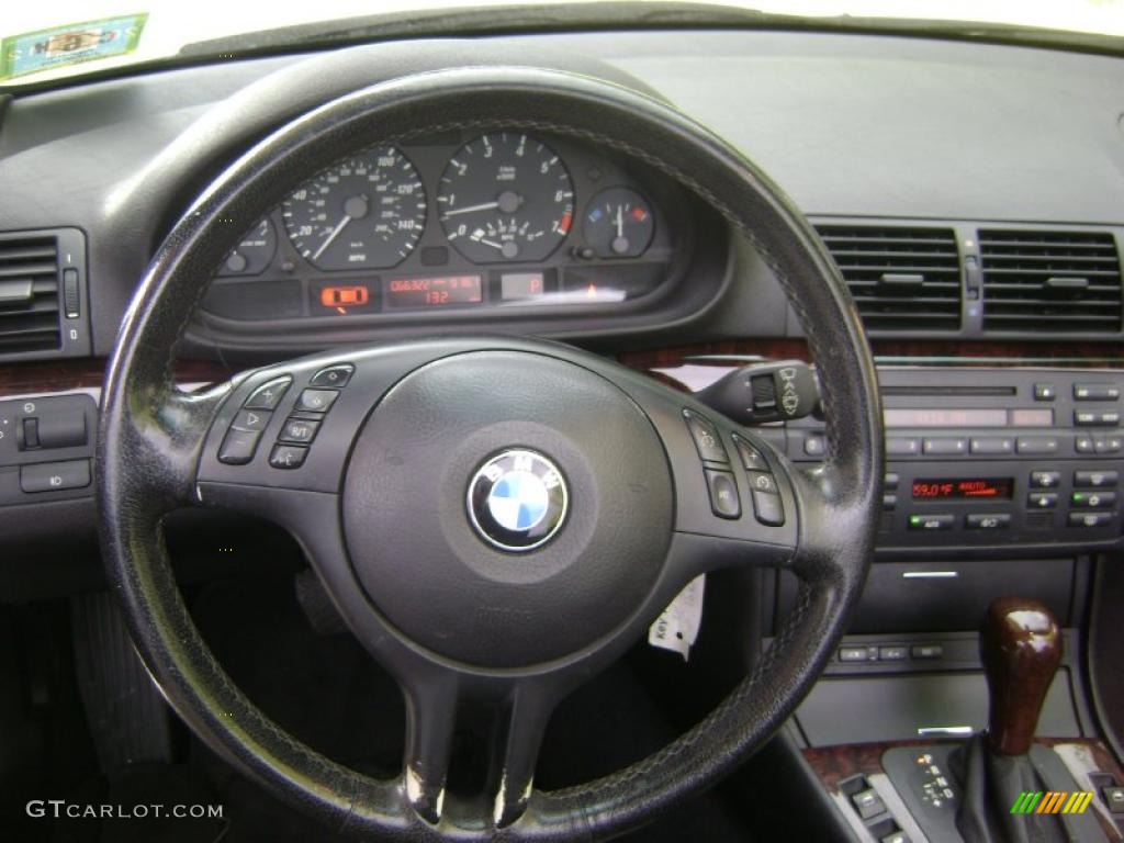 2004 3 Series 325i Convertible - Silver Grey Metallic / Black photo #21