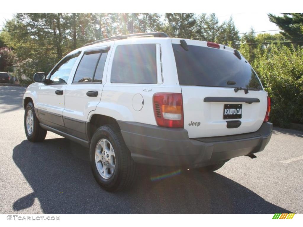 2000 Grand Cherokee Laredo 4x4 - Stone White / Agate photo #4