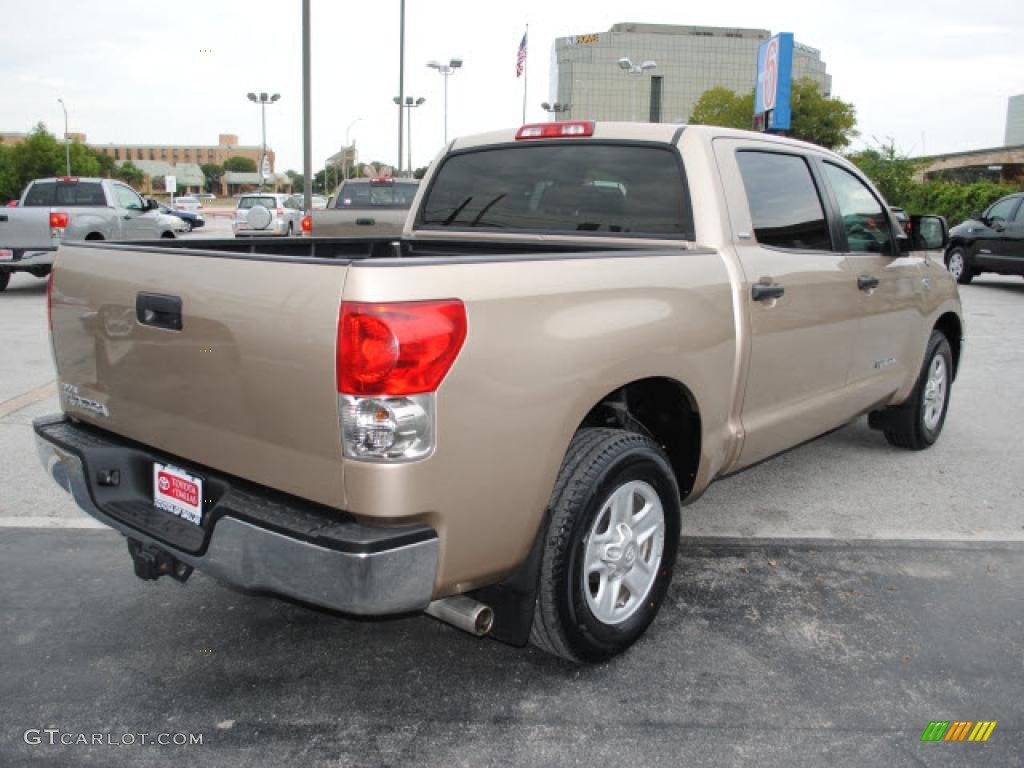 2007 Tundra SR5 CrewMax - Desert Sand Mica / Beige photo #5