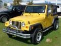 2006 Solar Yellow Jeep Wrangler X 4x4  photo #1