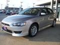 2010 Apex Silver Metallic Mitsubishi Lancer ES  photo #1