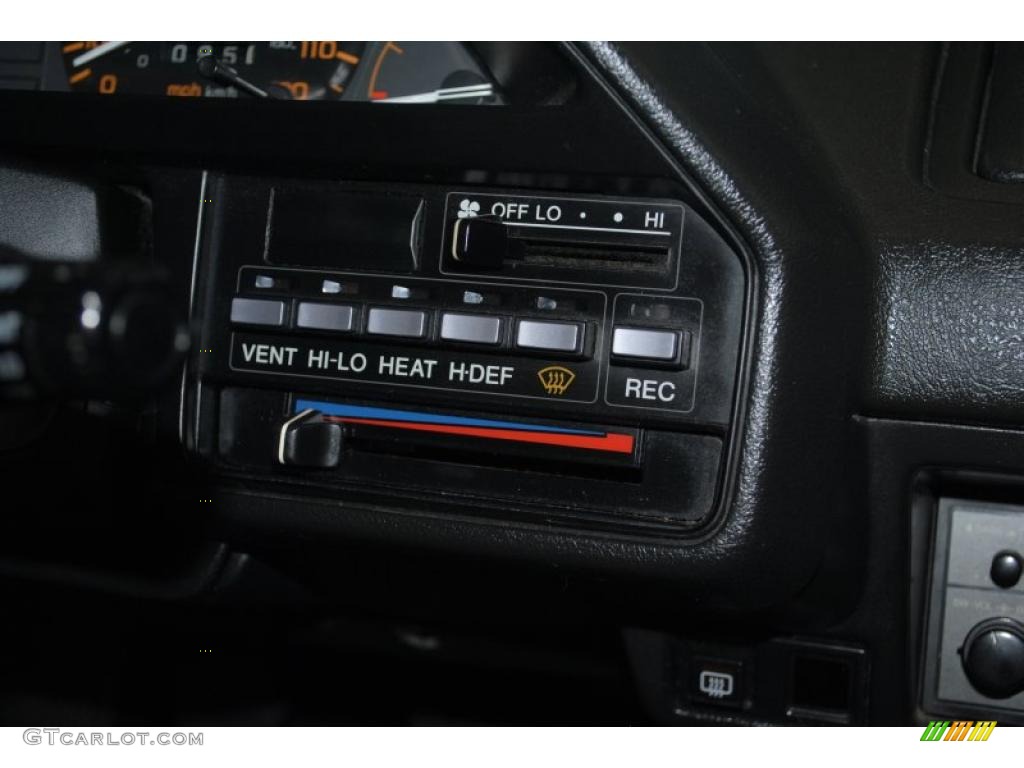 1986 Civic CRX Si - Greek White / Black photo #29