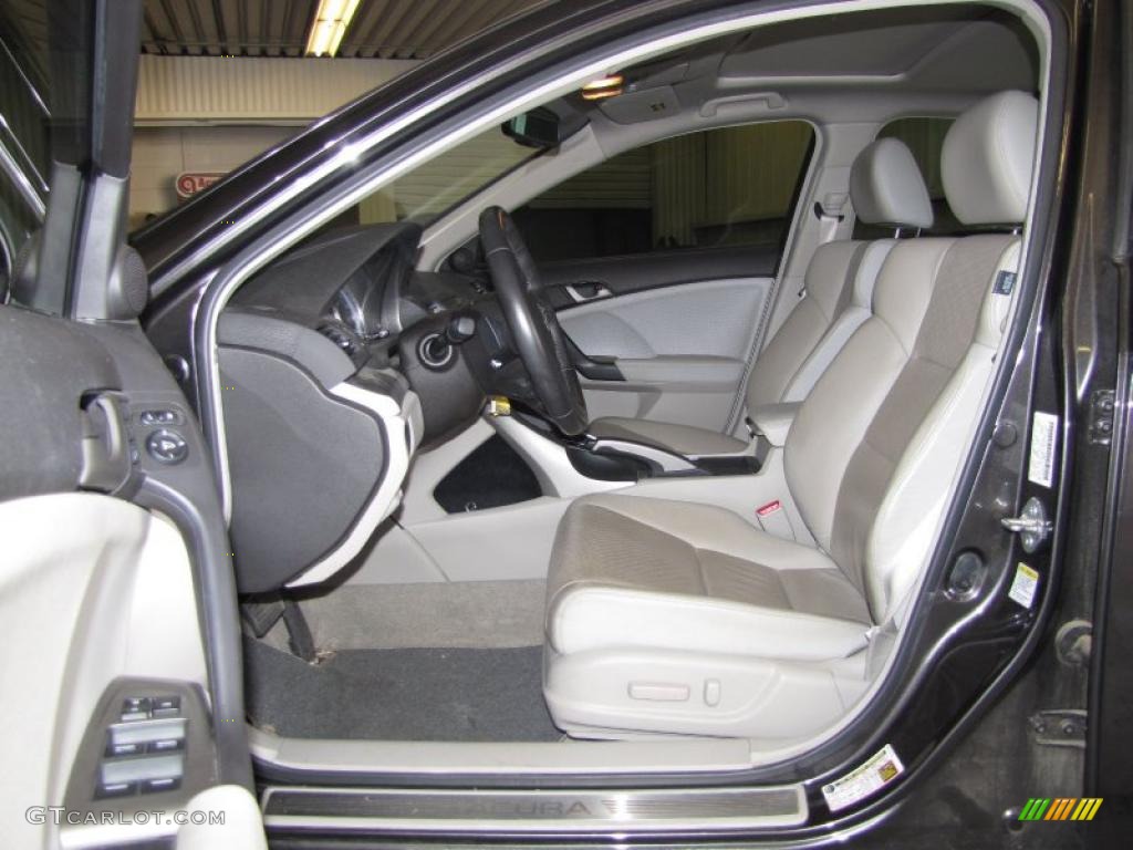 2009 TSX Sedan - Grigio Metallic / Parchment photo #8