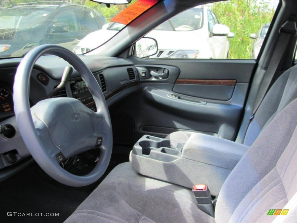 2002 Impala  - Navy Blue Metallic / Medium Gray photo #21