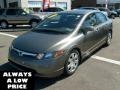 Galaxy Gray Metallic - Civic LX Sedan Photo No. 3