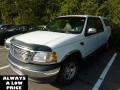 2001 Oxford White Ford F150 XLT SuperCrew  photo #3