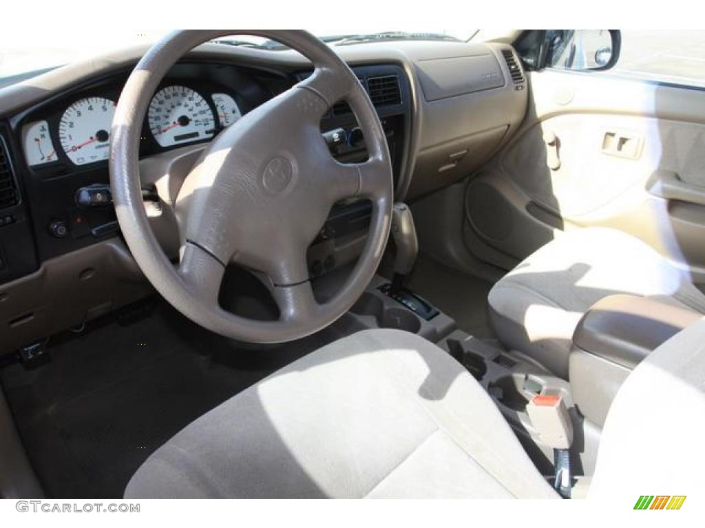 2002 Tacoma PreRunner Double Cab - Mystic Gold Metallic / Oak photo #5