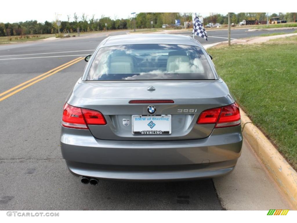 2008 3 Series 328i Convertible - Space Grey Metallic / Beige photo #5