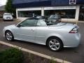 2009 Snow Silver Metallic Saab 9-3 2.0T Convertible  photo #9