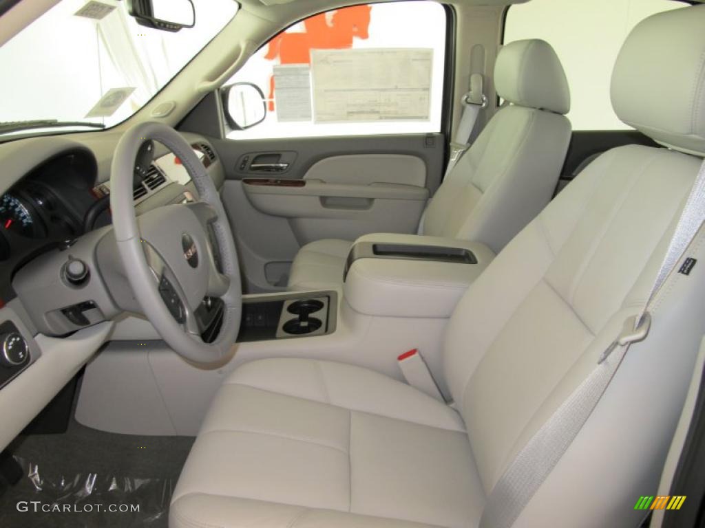 2010 Sierra 1500 SLT Crew Cab 4x4 - Onyx Black / Dark Titanium/Light Titanium photo #10