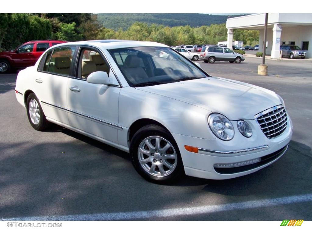 2008 Pearl White Kia Amanti 36347122 Photo 3 Car