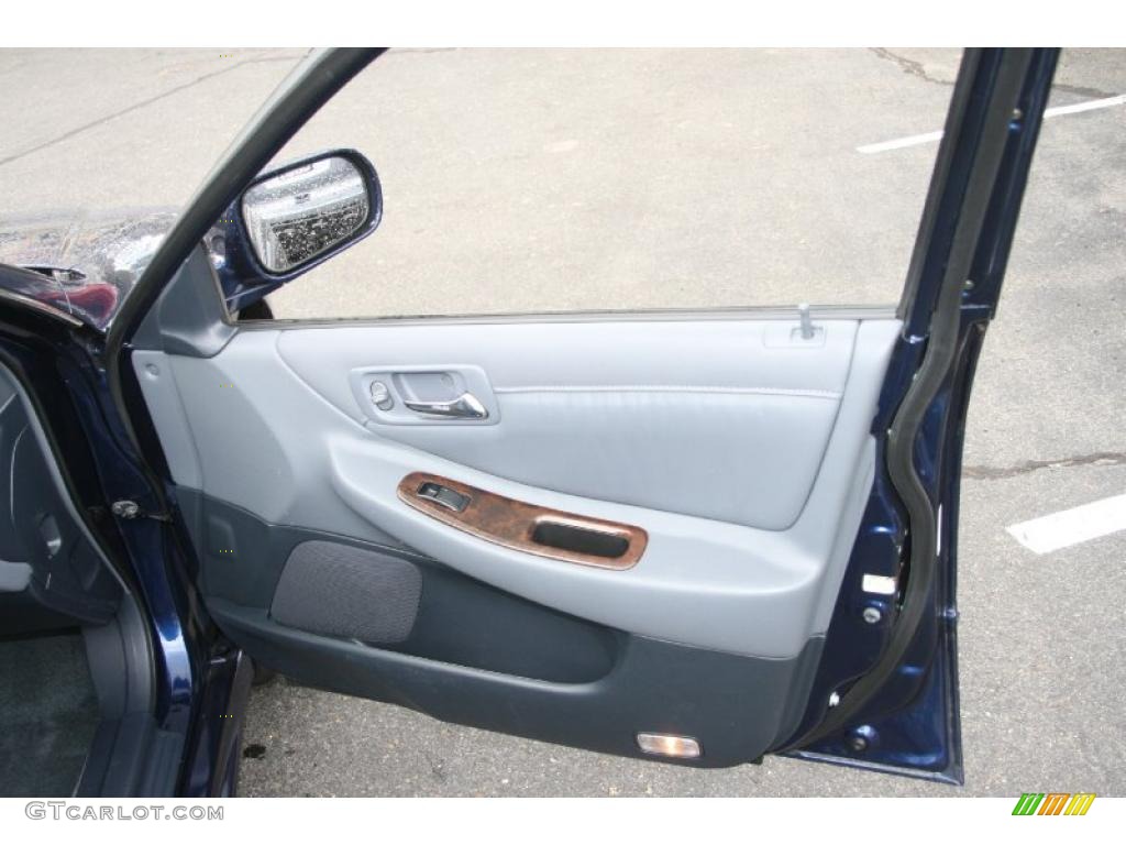 2002 Accord EX Sedan - Eternal Blue Pearl / Quartz Gray photo #16