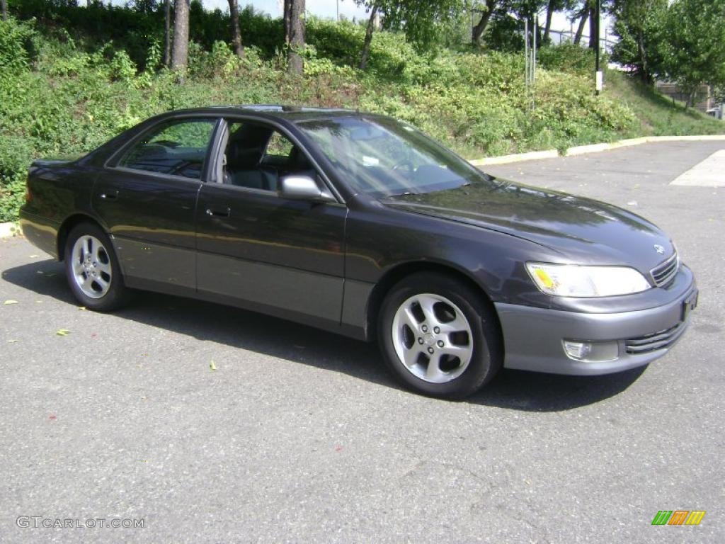 2000 ES 300 Sedan - Graphite Gray Metallic / Black photo #4