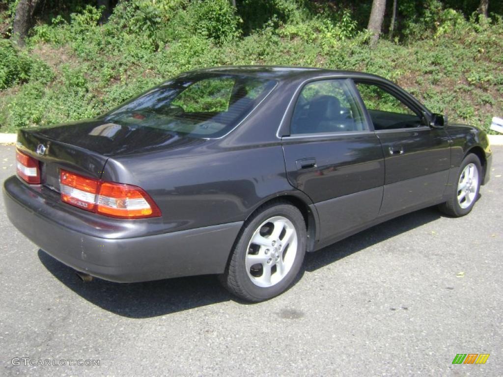 2000 ES 300 Sedan - Graphite Gray Metallic / Black photo #7