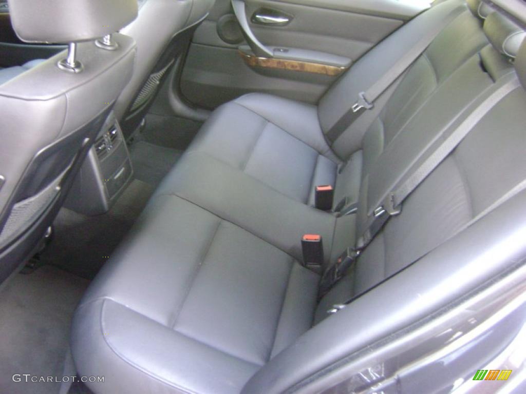 2006 3 Series 330xi Sedan - Sparkling Graphite Metallic / Black photo #12