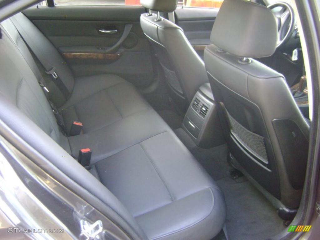 2006 3 Series 330xi Sedan - Sparkling Graphite Metallic / Black photo #14
