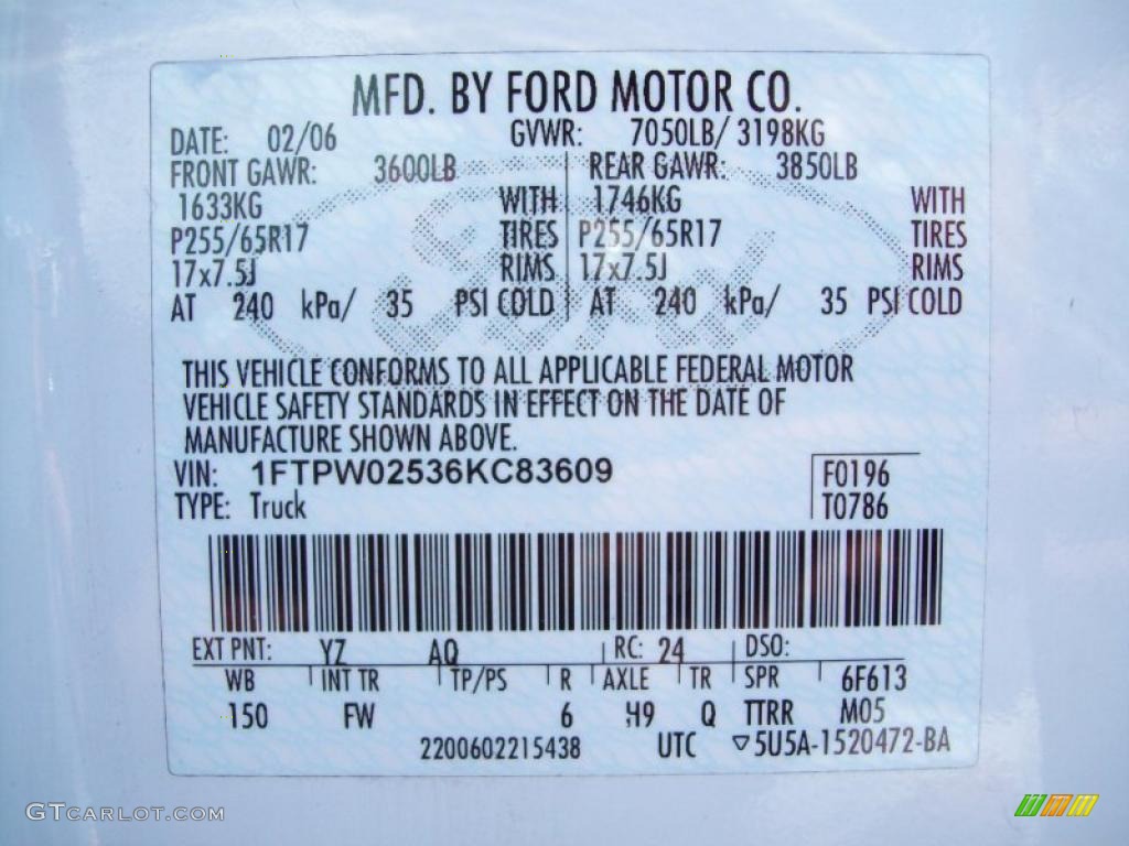 2006 F150 Harley-Davidson SuperCrew - Oxford White / Tan photo #23