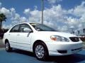 2004 Super White Toyota Corolla LE  photo #7