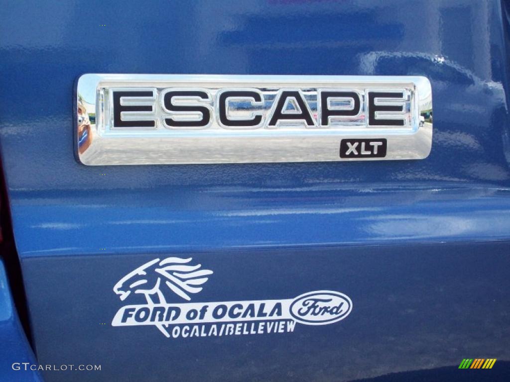 2010 Escape XLT - Sport Blue Metallic / Stone photo #9