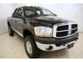 Brilliant Black 2006 Dodge Ram 2500 Power Wagon Quad Cab 4x4