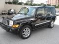 2007 Black Clearcoat Jeep Commander Overland 4x4  photo #2