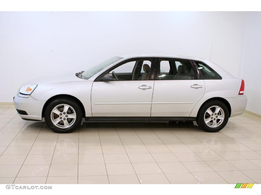 2005 Malibu Maxx LS Wagon - Galaxy Silver Metallic / Neutral Beige photo #4