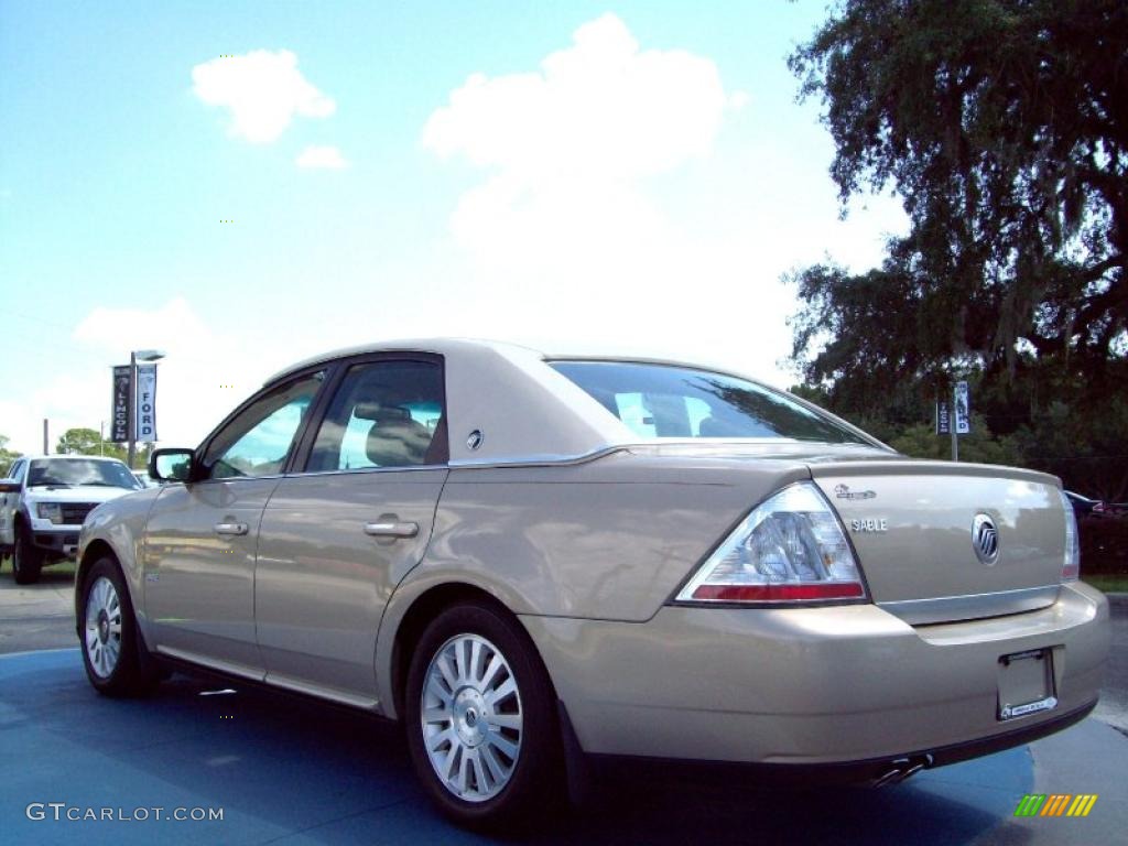 2008 Sable Sedan - Dune Pearl Metallic / Medium Light Stone photo #3